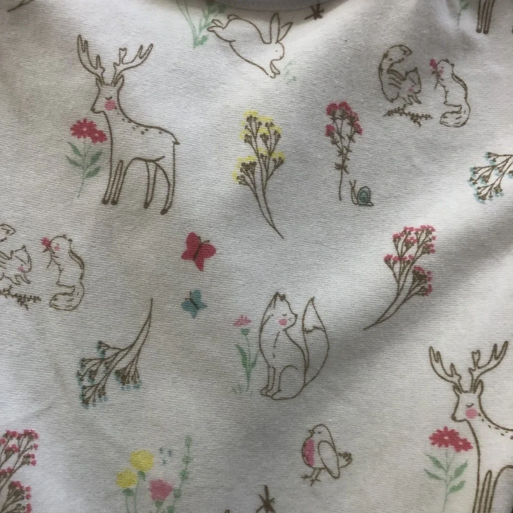 ADEN + ANAIS Baby 0 - 3 m Easy Swaddle Blanket Knit Wrap Woodland Forest Fantasy